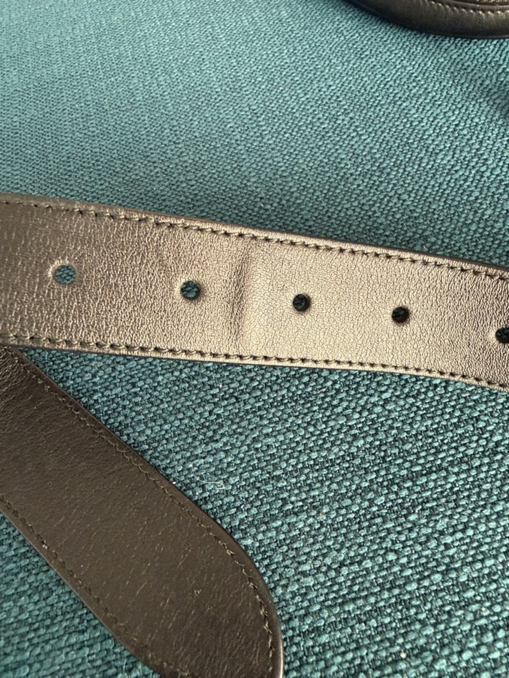 Gucci Black Quilted Leather Belt Bag with Gold Double G - Picture 12 of 12